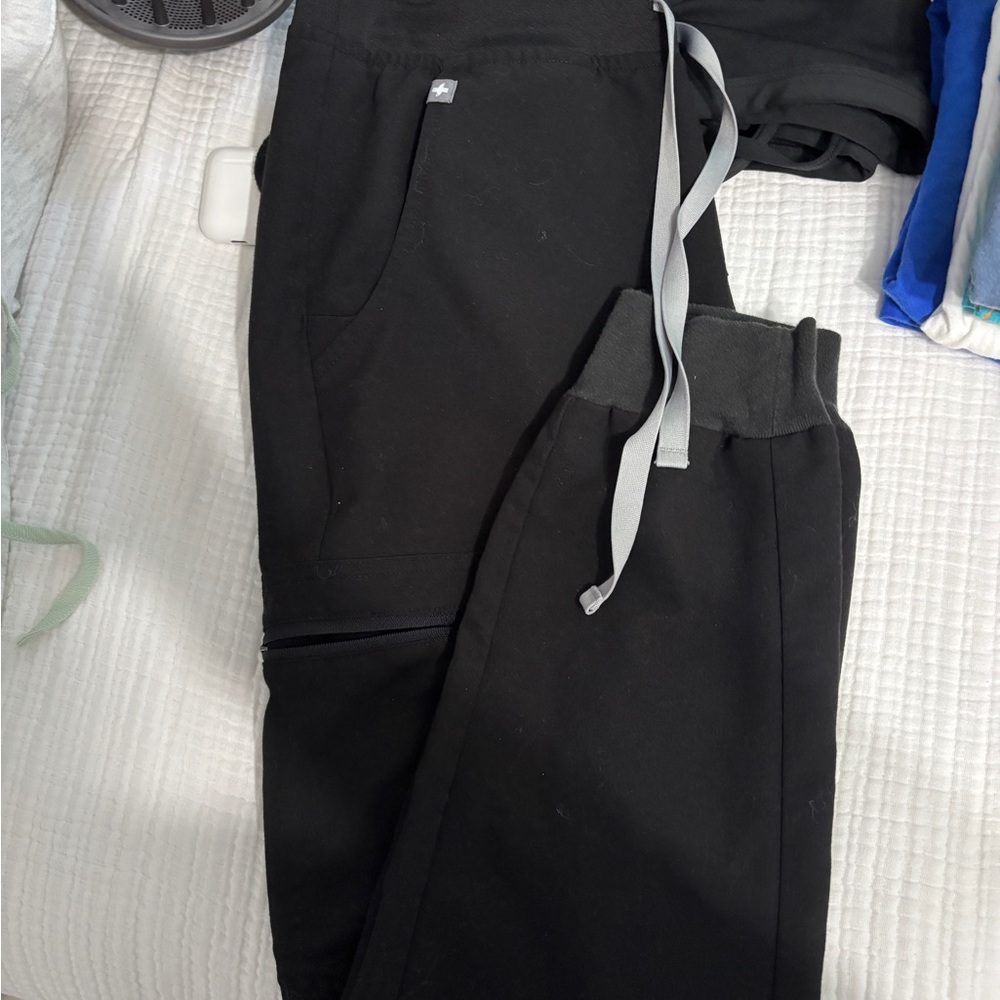 Figs Zamora Scrub Pants - Black